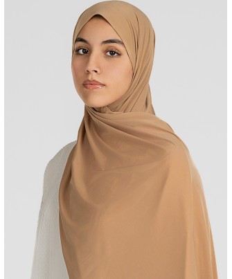 Mustard Yellow Jersey Hijab: Premium Style