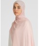 Hijab Jersey premium rose - Élégance et confort limités