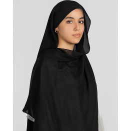 Premium Black Jersey Hijab for Every Occasion