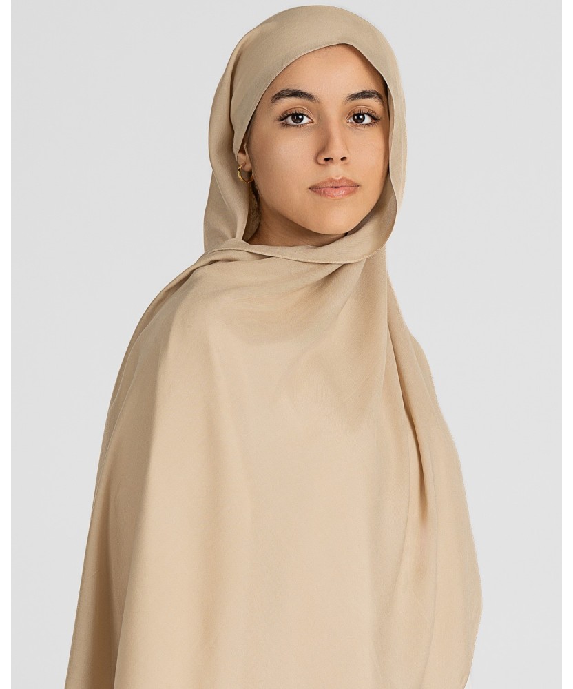 Hijab effet Modal sable