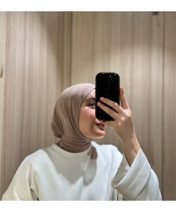 Cagoule en Jersey Premium Sable Doux