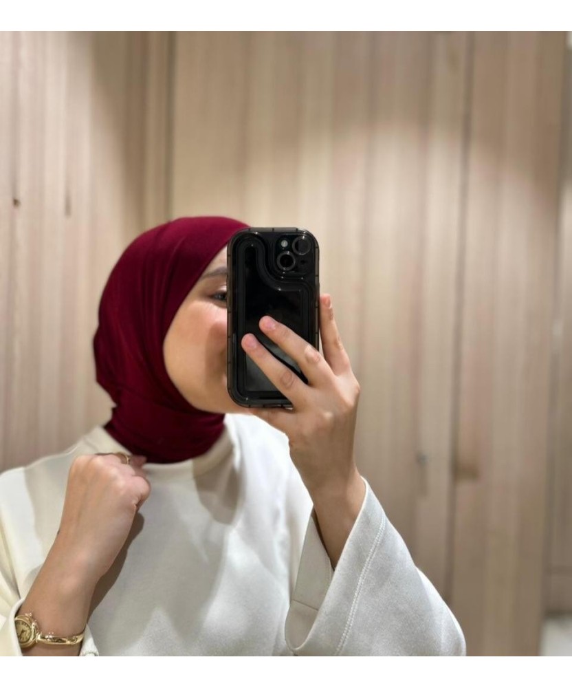 Cagoule en Jersey Premium Bordeaux