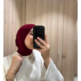 Cagoule en Jersey Premium Bordeaux