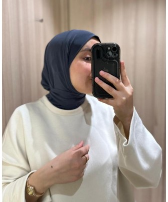 Cagoule en Jersey Premium Anthracite