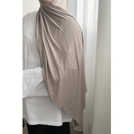 Hijab Jersey Liquide Sable Premium – Fluide, Léger et Ultra Doux