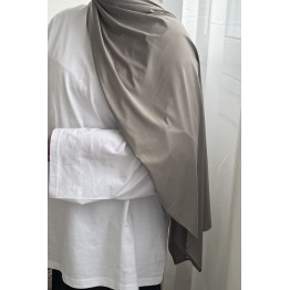 Hijab Jersey Liquide Olive Clair – Fluide, Léger et Ultra Doux