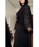 Abaya Noire– Manches Papillon